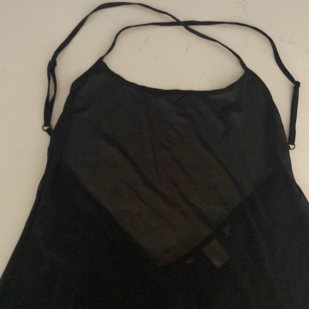 Victoria's Secret medium black nighty ❤️‍🔥 sheer EUC( tag has been cut out) - Picture 3 of 8